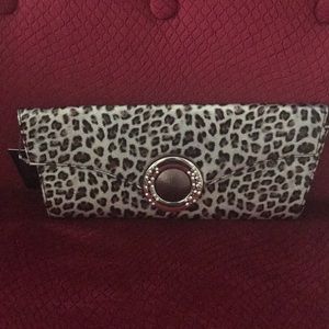 Leopard Print Clutch